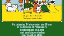 Kerstviering zaterdag 24 december 16.00  uur voor jonge kinderen