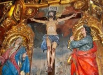 Christusbeeld Limpias Spanje