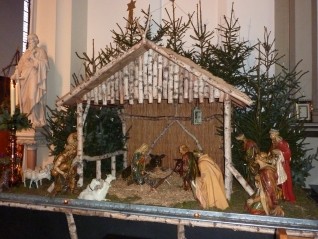 Kerststal Petruskerk Hilvarenbeek