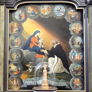 Schilderij Maria-altaar Willibrorduskerk Diessen